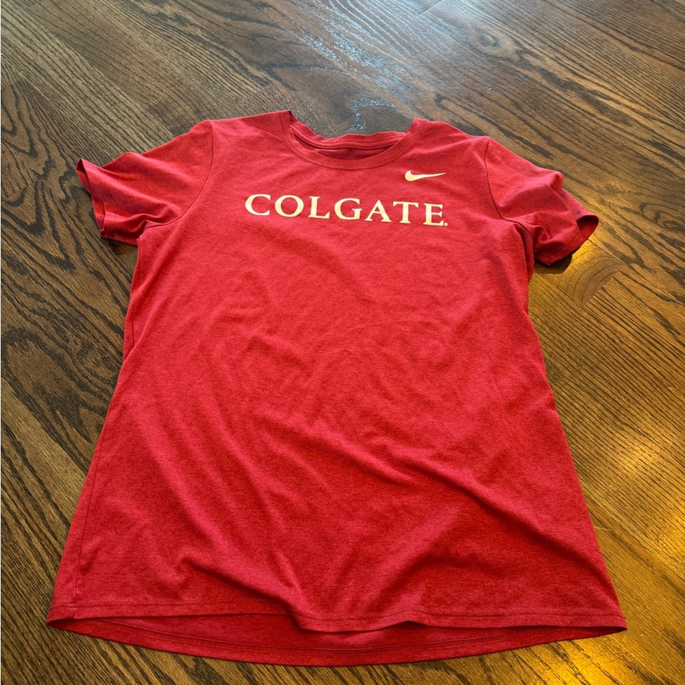 Nike Colgate Maroon Red Dri-FIT T-Shirt
